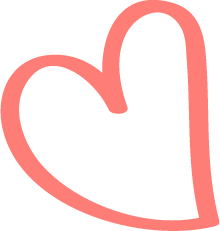 Decorative heart doodle